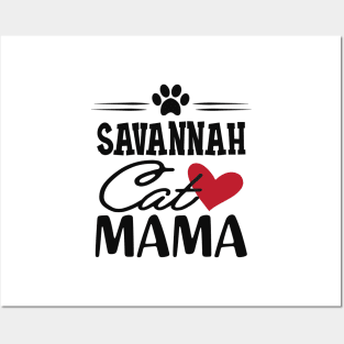 Savannah Cat Mama Posters and Art